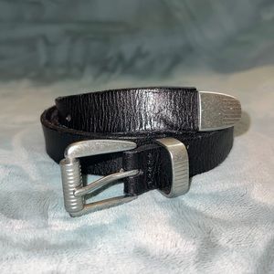 Madewell Black Leather Belt